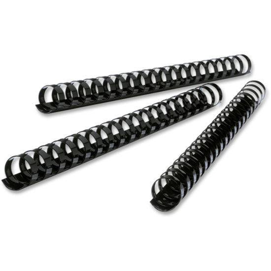 2515662 - GBC 5/16" Diameter 45 Sheet Black Swingline ProClick Easy Edit Spines