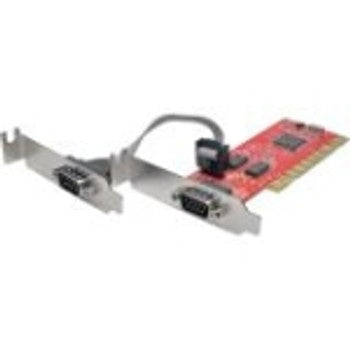 PCI-D9-02-LP - Tripp Lite 2-PORT DB9 (RS-232) SERIAL PCI CARD WITH 16550 UART, LOW PROFILE