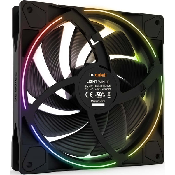BL079 - Be Quiet! 140mm High-Speed PWM ARGB Light Wings Cooling Fan