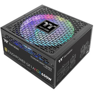 PS-TPD-0650F3FAGU-1 - Thermaltake TOUGHPOWER GF1 ARGB 80+ GOLD SERIES (650W/750W/850W), WITH PATENTED 16.8 MILLION