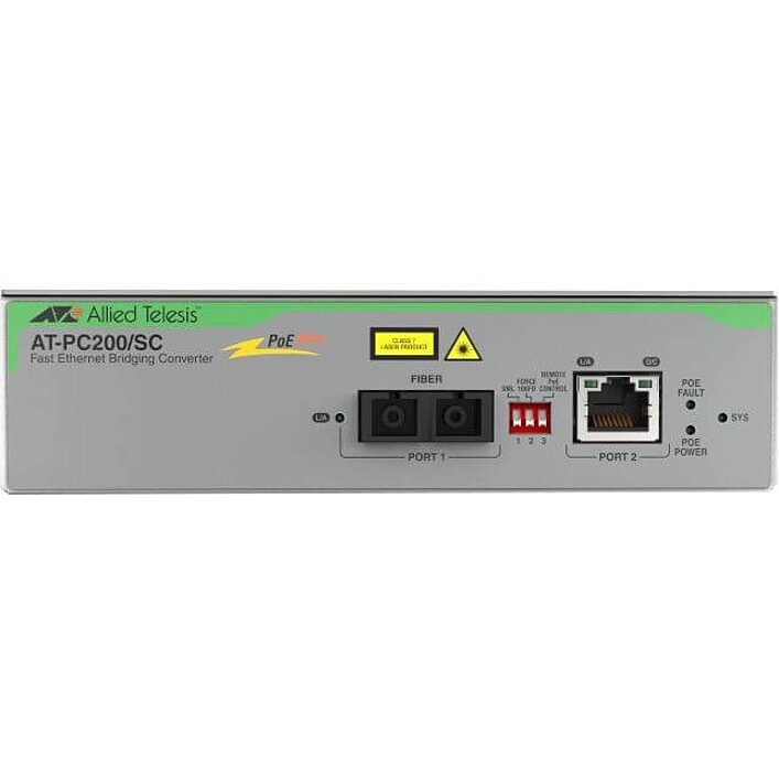 AT-PC2000/SC-960 - Allied Telesis Gigabit Ethernet Copper-to-Fiber SC Media Converter
