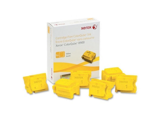 108R01016 - Xerox SOLID INK YELLOW, CQ 8900(6 STICKS)