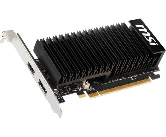 V809-2825R - MSI GeForce GT 1030 2GB DDR4 64-Bit Low-Profile OC Graphics Card