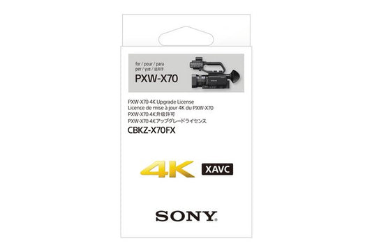 4K UPGRADE LICENSE FOR PXWX70