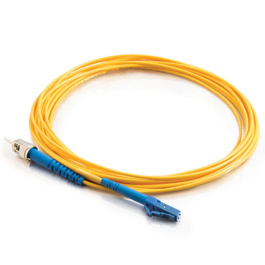 C2G 20m LC/ST LSZH Simplex 9/125 Single-Mode fiber optic cable 787.4" (20 m) Yellow