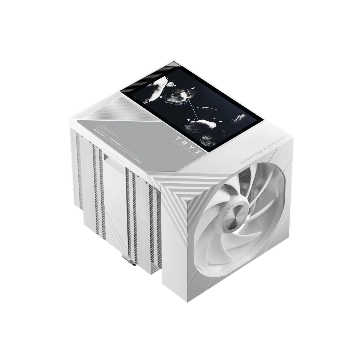 650582 - TRYX TURRIS T620 White Dual-Tower CPU Air Cooler