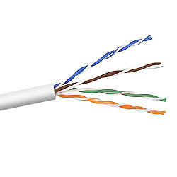 Belkin Cat5e UTP Bulk Cable - 1000ft White networking cable 12007.9" (305 m)