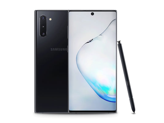 Samsung Galaxy Note10 SM5N970UZKAXAA smartphone 6.3" Single SIM 4G USB Type-C 8 GB 256 GB 3500 mAh Black Refurbished