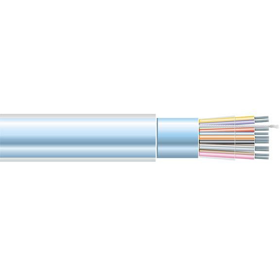 RS-232 FOIL SHIELDED PLENUM BULK CABLE - 12-CONDUCTOR, 1000-FT. (304.8-M), GSA,