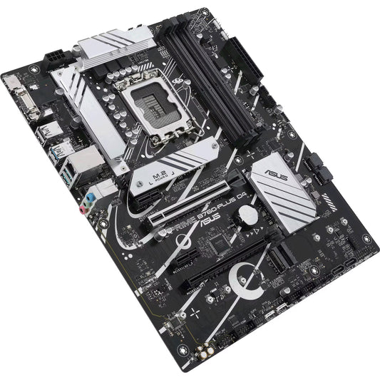B760-PLUS - Asus Intel B760 13th and 12th Gen LGA 1700 ATX Motherboard