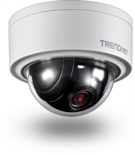 TV-IP420P - Trendnet INDOOR / OUTDOOR 3 MP MOTORIZED PTZ DOME NETWORK CAMERA