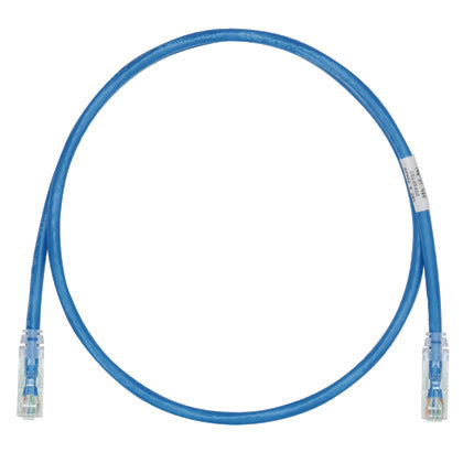 UTP28SP9BU - Panduit 9FT CAT6 BLUE PERF 27AWG UTP