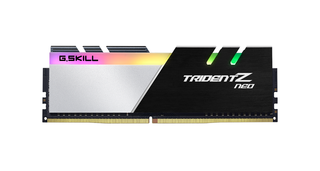 F4-3600C18D-64GTZN - G.Skill Trident Z Neo 64GB 2x32GB DDR4-3600 CL18 RGB Desktop Memory Kit
