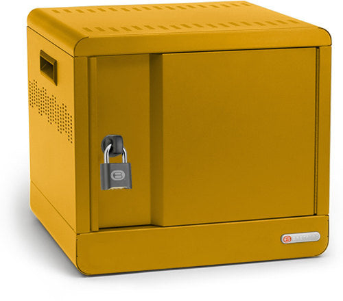 TVS10PAC-MUS - Bretford CUBE MICRO STATION, AC POWER, PADLOCK, MUSTARD