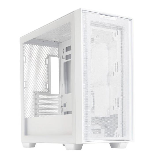90DC00H3-B08000 - Asus A21 White Micro ATX Steel Plastic Tempered Glass Computer PC Case