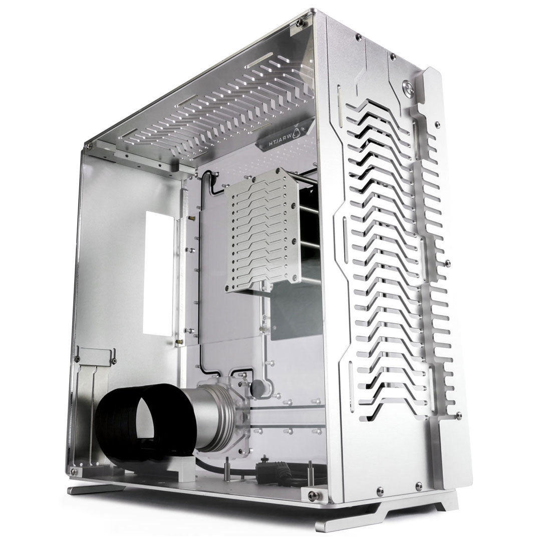 SC-WRAITH-SL - Singularity Mini-ITX/Mini-DTX Silver Water-Cooling PC Case
