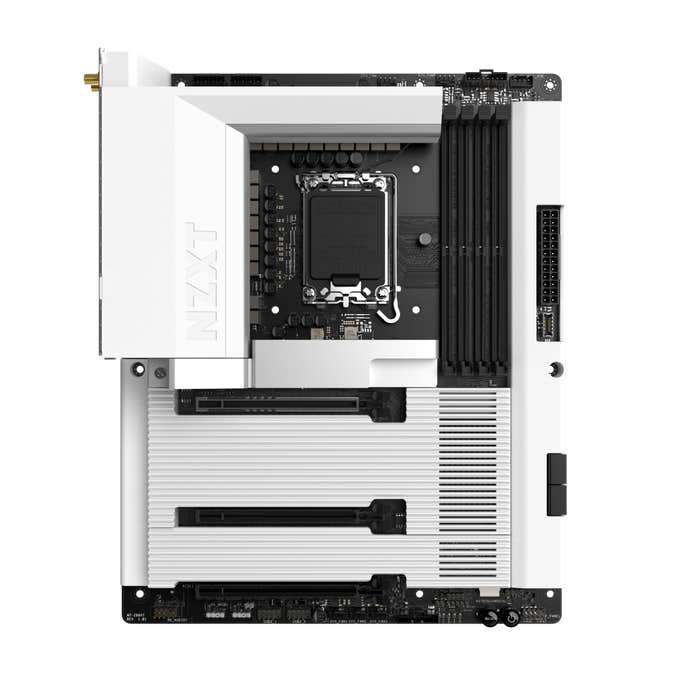 N7-Z89XT-W1 - NZXT N7 Z890 White Intel LGA1851 ATX WiFi 6E Motherboard