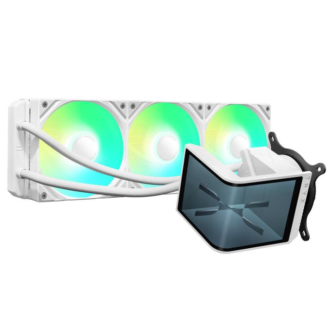 L-P360L-AM3M-G0W - TRYX PANORAMA SE 360 ARGB White AMOLED AIO Liquid CPU Cooler