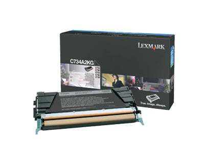 C734A2KG Toner black, 8K pages @ 5% coverage