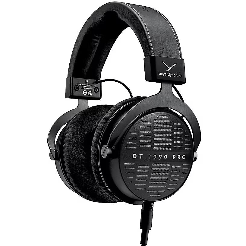 1000303 - Beyerdynamic 30-Ohm Open-Back Tesla Over-Ear Studio Headphones