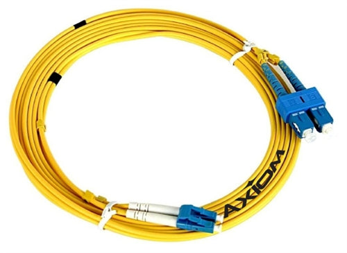 AXG92716 - Axiom SC/SC SINGLEMODE DUPLEX OS2 9/125 FIBER OPTIC CABLE 1M - TAA COMPLIANT