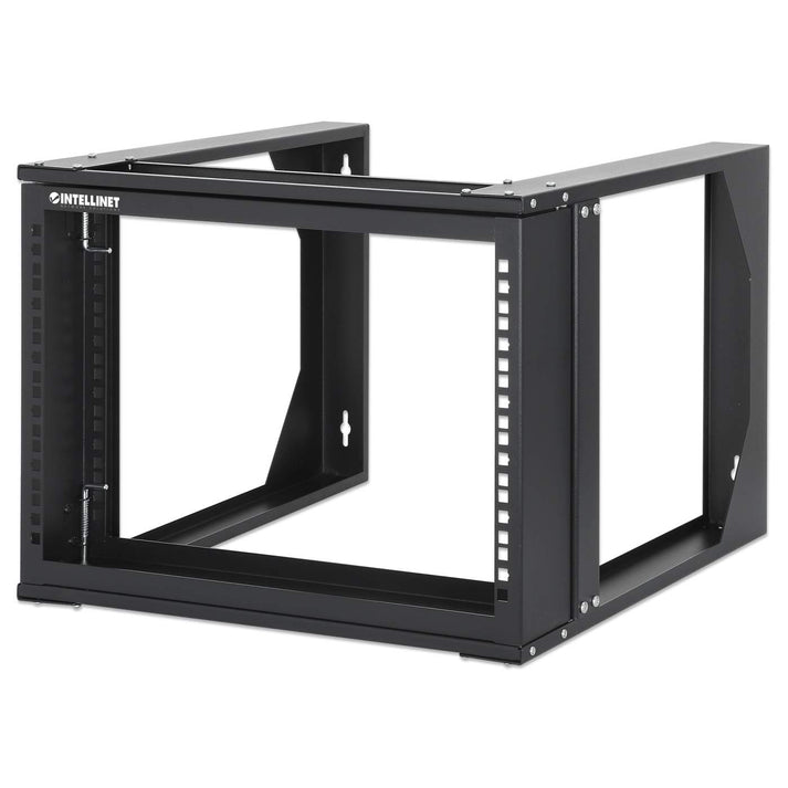 716178 - Manhattan 19" Wall Mount Open Frame Network Rack 6U Front-Hinged Swing Frame