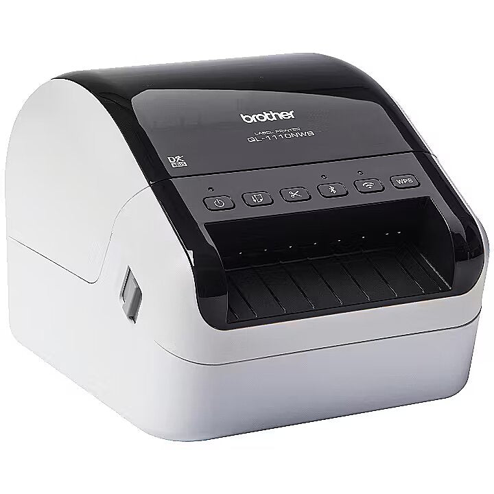 QL1110NWBCZG1 - Brother 4-Inch 300dpi Direct Thermal Label Printer
