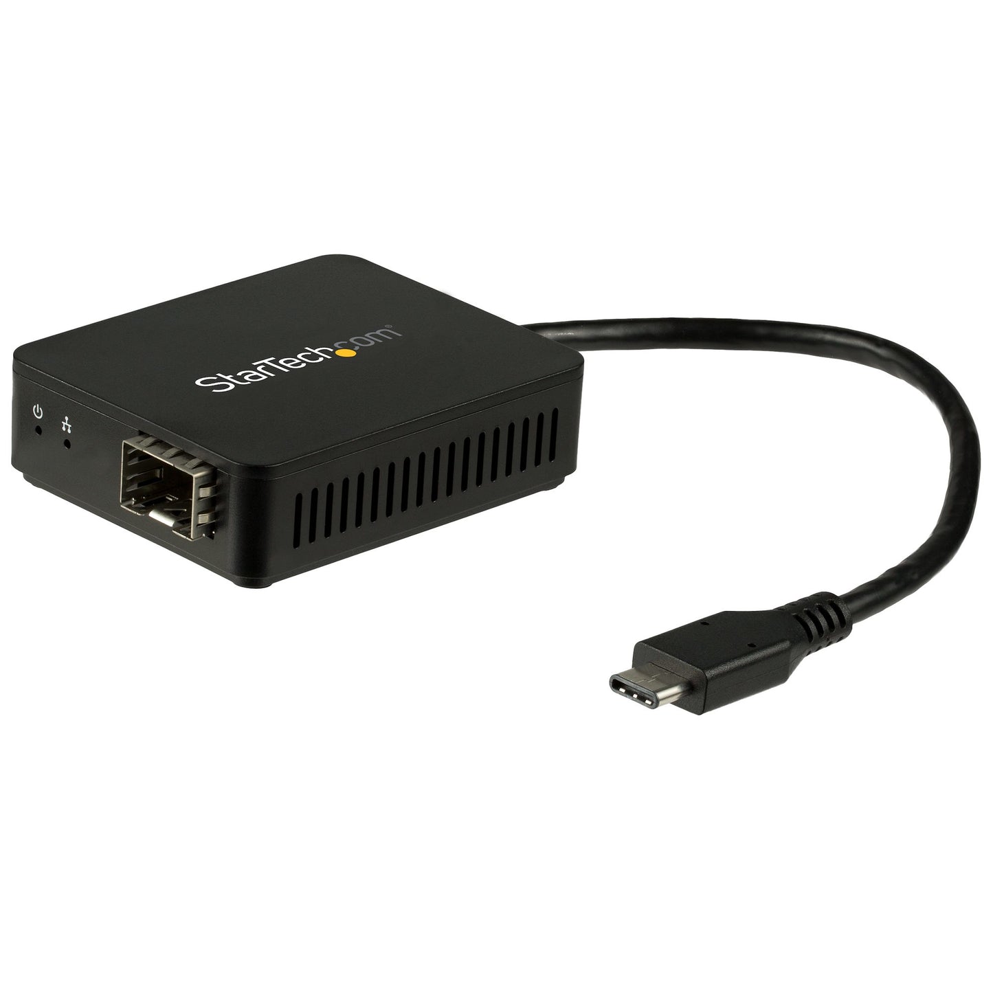 CONNECT TO A GBE NETWORK THROUGH YOUR LAPTOPS USB-C PORT USING THE GIGABIT SFP O