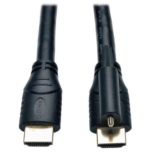 6FT HIGH SPEED HDMI CABLE WITH ETHERNET AND LOCKING CONNECTOR ULTRA HD 4K X 2K M