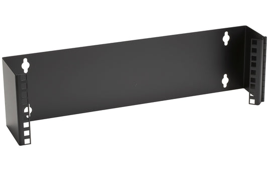 WALLMOUNT BRACKET - 3U, 19"W, 4"D, M5 SQUARE HOLES, GSA, TAA