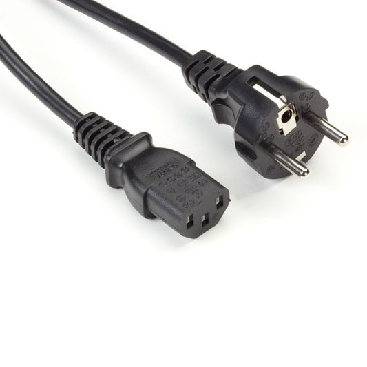 EPXR07-R2 - Black Box INTERNATIONAL POWER CORD - CEE 7/7 "SCHUKO" TO IEC-60320-C13, 2-M (6.5-FT.), GSA