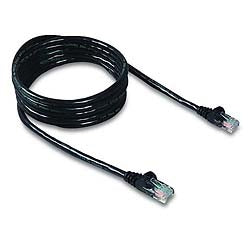 100FT CAT6 SNAGLESS PATCH CABLE, UTP, BLACK PVC JACKET, 23AWG, 50 MICRON, GOLD P