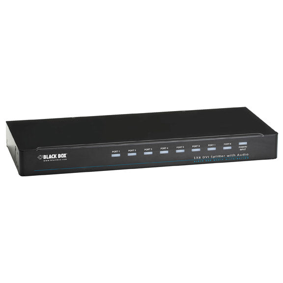 DVI-D SPLITTER WITH AUDIO AND HDCP - 1X8, GSA, TAA