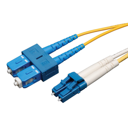 N366-15M - Tripp Lite 15M DUPLEX SMF 8.3 FIBER CABLE LC/SC