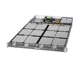 SUPER SERVER-INTEL, A1SA7-2750F, CSE-801LTS-R406P, BLACK
