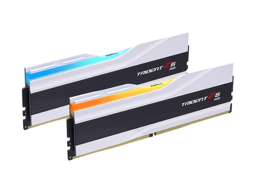 F5-6000J2836G16GX2-TZ5RW - G.Skill Trident Z5 RGB 48GB 2x24GB DDR5-6000 CL40 Desktop Memory Kit
