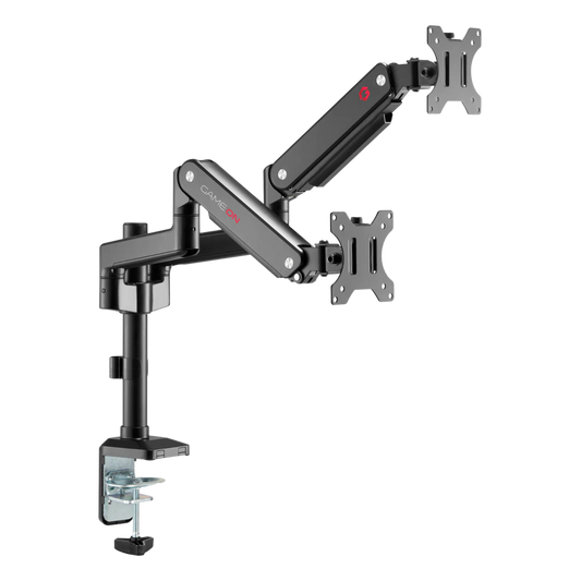CEMT3Y11S1 - SIIG Dual Monitor Gas Spring Arm Desk Mount 13"-32" Max Load 22lbs