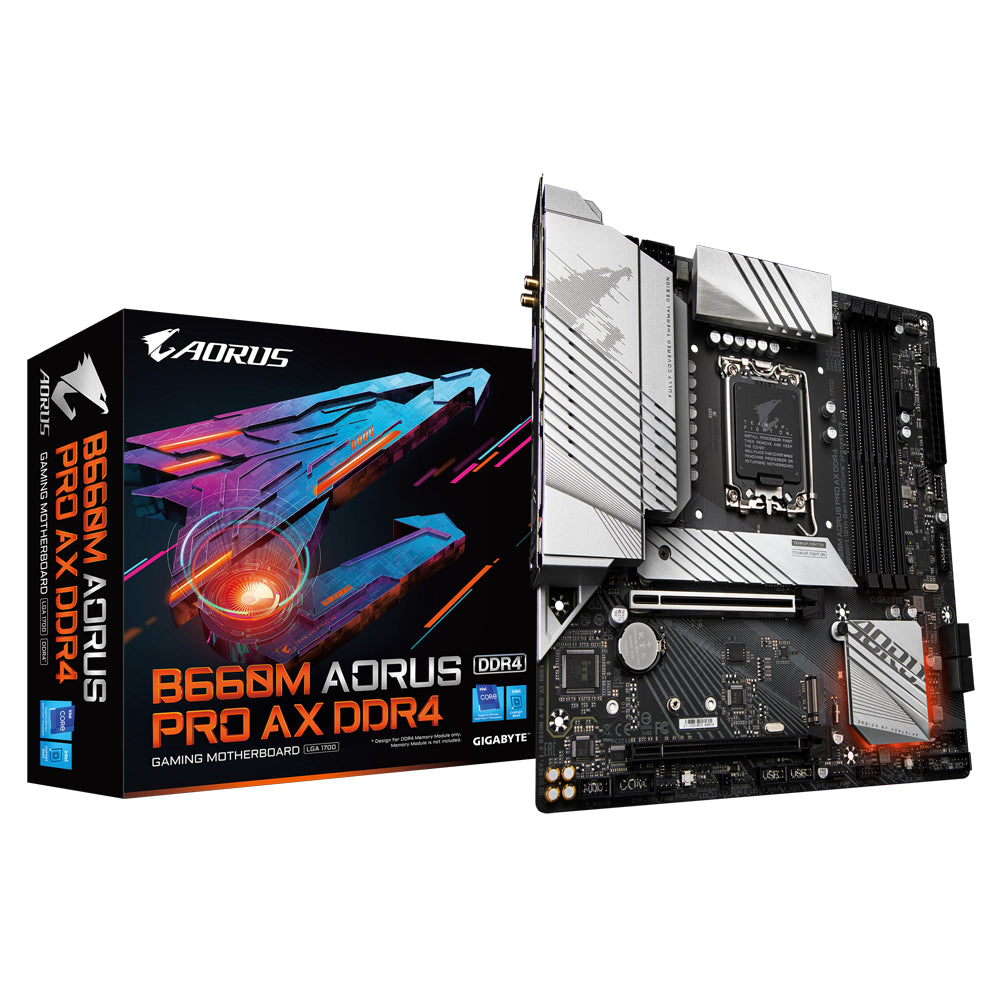 Gigabyte B660M AORUS PRO AX DDR4 motherboard Intel B660 LGA 1700 micro ATX