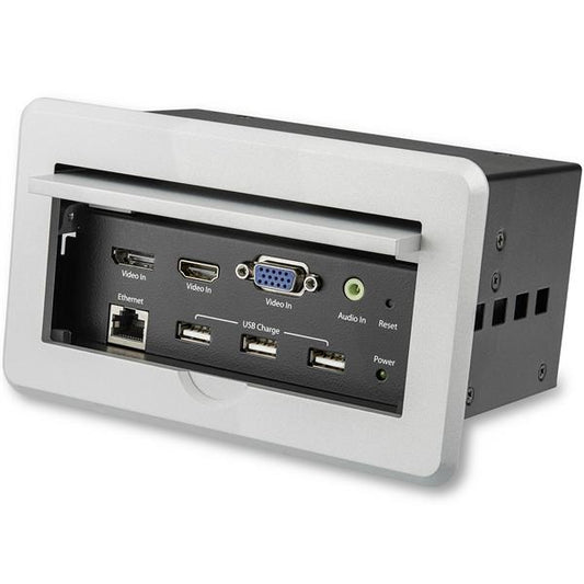 StarTech.com BOX4HDECP2 AV conferencing bridge 3840 x 2160 pixels Ethernet LAN Silver