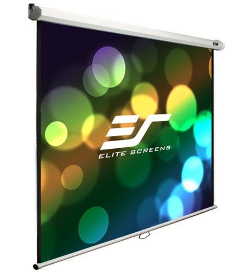 M120X - Elite Screens 120 INCH 16:10 MANUAL PULL DOWN SCREEN