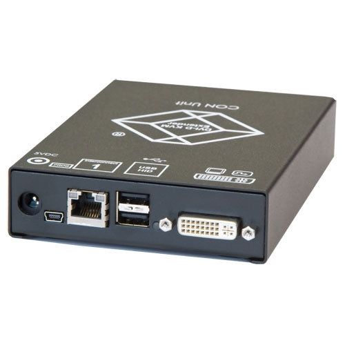 COMPACT KVM EXTENDER RECEIVER - DVI-D, (2) USB HID, CATX, GSA, TAA