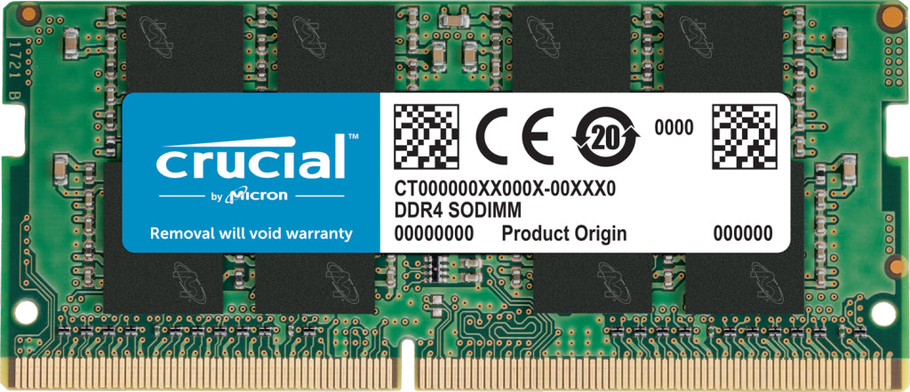 Crucial CT16G4SFRA32A memory module 16 GB 1 x 16 GB DDR4 3200 MHz