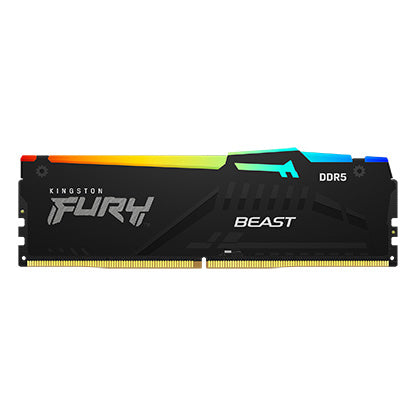 Kingston Technology FURY Beast RGB memory module 8 GB 1 x 8 GB DDR5 6000 MHz