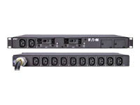 Eaton PW105BA1U163 power distribution unit (PDU) 1U Black 12 AC outlet(s)