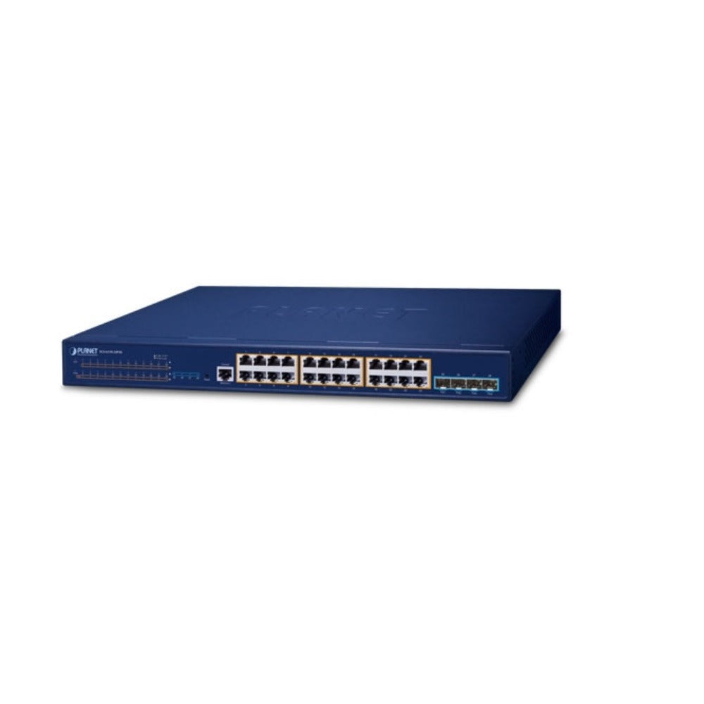 SGS-6310-24P4X - Planet 24-Port Gigabit PoE+ 4-Port 10G SFP+ Layer 3 Managed Switch