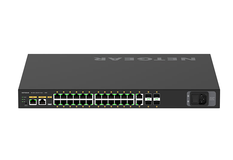 M4250-26G4XF - Netgear 26-Port Gigabit 4-Port 10G SFP+ PoE+ Fully Managed AV Switch
