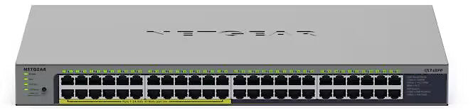 GS748PP-100EUS - Netgear 48-Port Gigabit Ethernet PoE+ Unmanaged Switch
