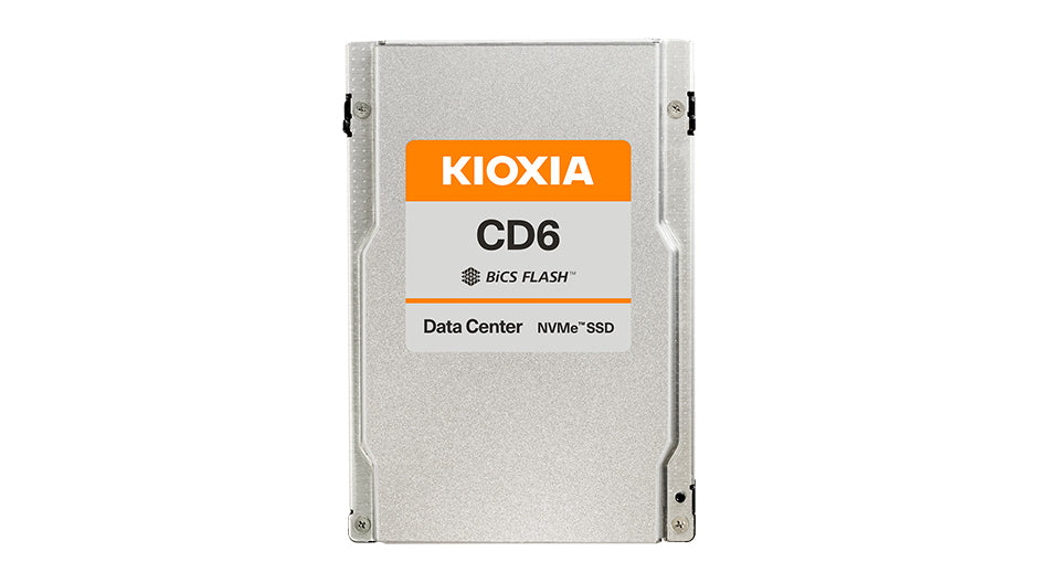 Kioxia KCD6XLUL3T84 internal solid state drive 2.5" 3840 GB PCI Express 4.0 3D TLC NVMe