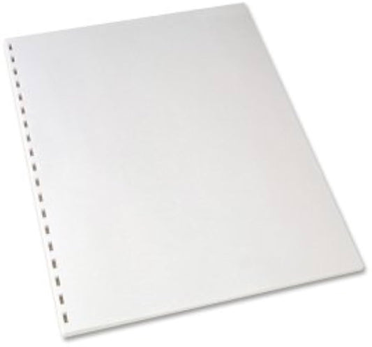 2020046 - GBC 8-1/2 x 11 White CombBind Prepunched Paper Binding
