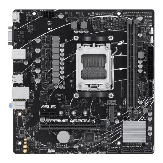 90MB1F40-M0EAY0 - Asus PRIME A620M-K AM5 DDR5 Micro-ATX Motherboard